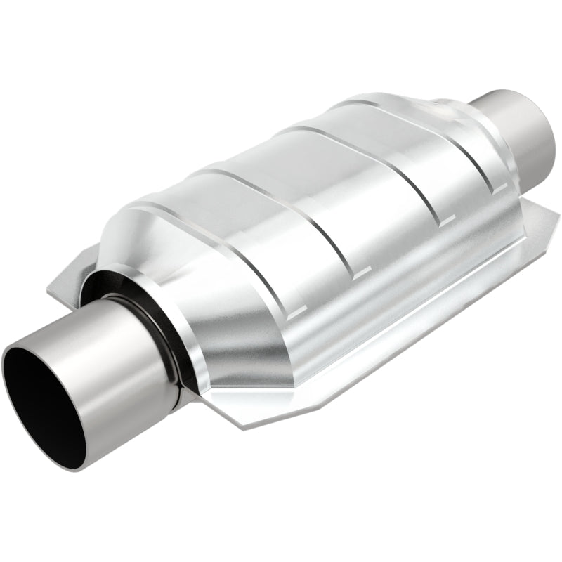 MagnaFlow Univ Cat Conv 2in Inlet/Outlet Center/Center Oval 9in Body L/6.5in Width/13in OA Length