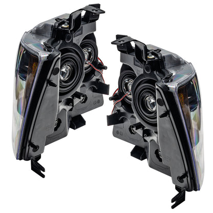 Oracle 07-13 Chevy Avalanche Pre-Assembed SMD Headlights - ColorSHIFT w/ 2.0 Controller SEE WARRANTY