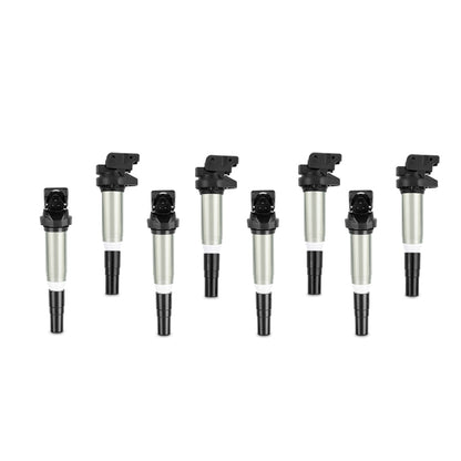 Mishimoto 2002+ BMW M54/N20/N52/N54/N55/N62/S54/S62 Eight Cylinder Ignition Coil Set of 8