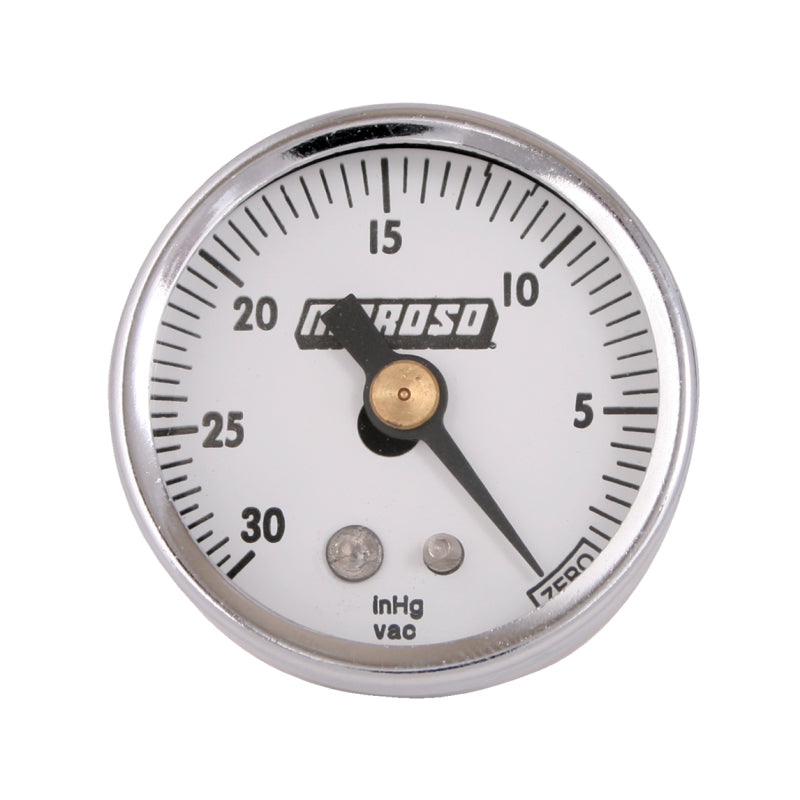 Moroso Vacuum Gauge - 0-30in Hg - 1.5in Diameter