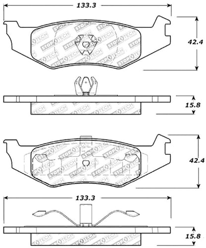 StopTech Performance Brake Pads