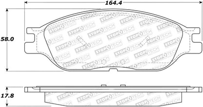 StopTech Street Select Brake Pads