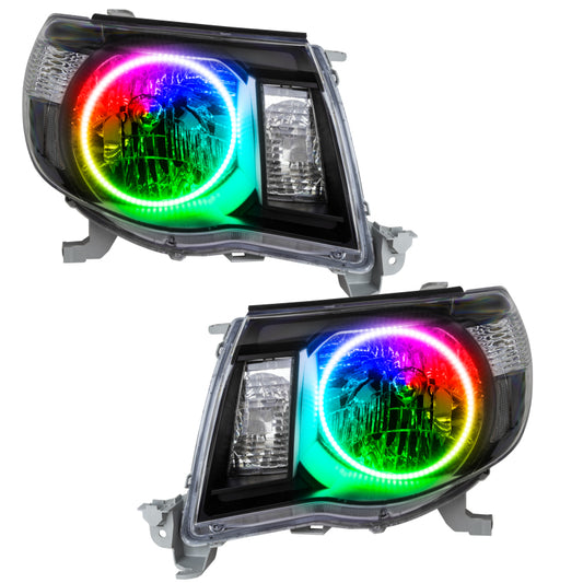 Oracle 05-11 Toyota Tacoma SMD HL - Black - ColorSHIFT SEE WARRANTY