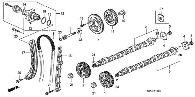 Honda - 00-09 S2000 Cam Chain Guide