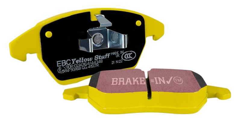 EBC 2022+ Toyota GR Yaris Yellowstuff Rear Brake Pads