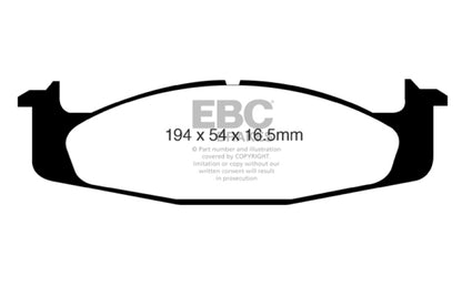 EBC 94-96 Ford Bronco 5.0 Ultimax2 Front Brake Pads