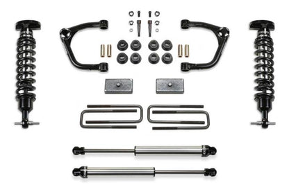 Fabtech 19-21 GM C/K1500 P/U Diesel 3in Uniball UCA Sys w/Dl 2.5 & 2.25