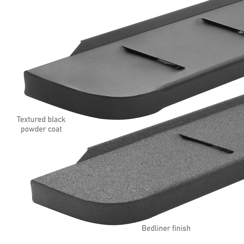 Go Rhino RB10 Running Boards - Tex Black - 4in Drop Down Steps (Pair)