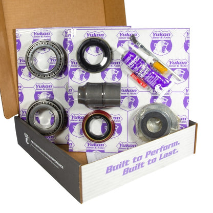 Yukon 9.75in Ford 3.55 Rear Ring & Pinion Install Kit 2.53in OD Axle Bearings and Seal