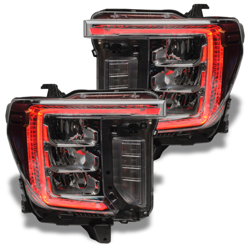 Oracle 20-21 GMC Sierra 2500/3500 HD RGB+W Headlight DRL Upgrade Kit - ColorSHIFT SEE WARRANTY