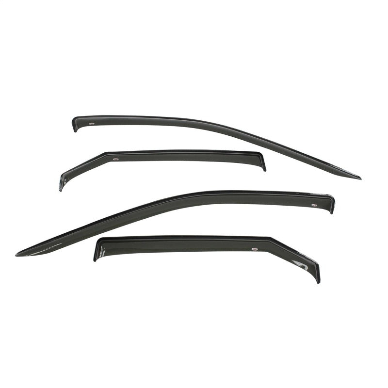 Westin 2001-2010 Chrysler PT Cruiser Wade Slim Wind Deflector 4pc - Smoke