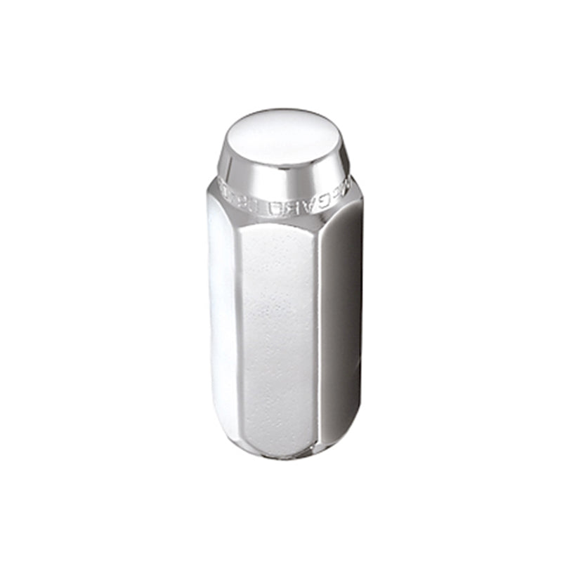 McGard Hex Lug Nut (Cone Seat) M12X1.75 / 13/16 Hex / 1.815in. Length (4-Pack) - Chrome