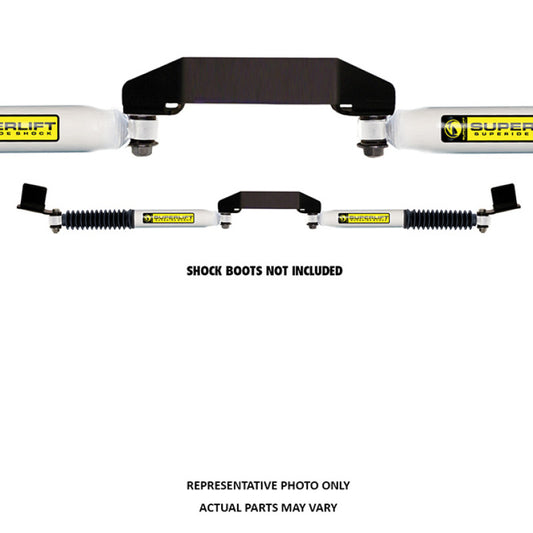 Superlift 08-19 Ford F-250/350 SuperDuty 4WD Dual Steering Stabilizer Kit - SR (Hydraulic)