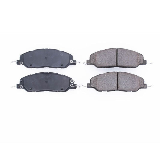 Power Stop 11-14 Ford Mustang Front Z16 Evolution Ceramic Brake Pads