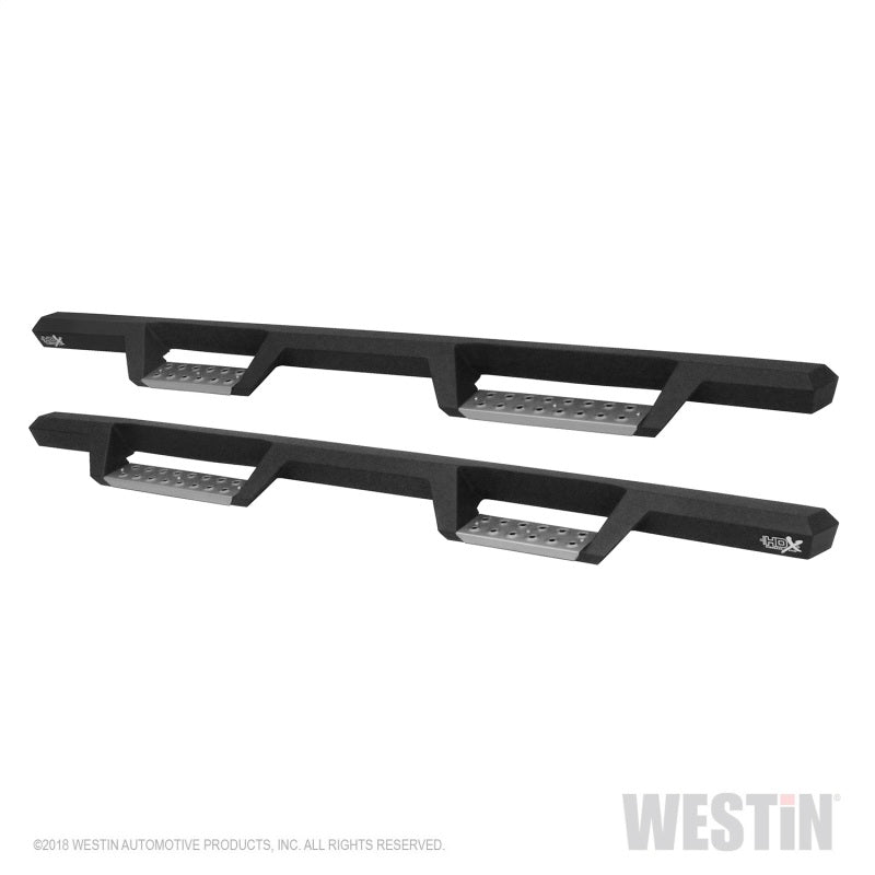 Westin 19-20 Ram 1500 Crew Cab HDX Stainless Drop Nerf Step Bars - Textured Black