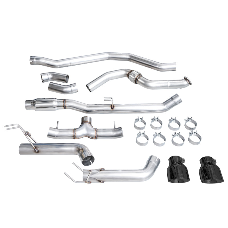 AWE Tuning 22+ Honda Civic Si/Acura Integra Track Edition Catback Exhaust - Dual Diamond Black Tips