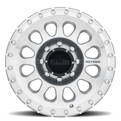 Method MR315 17x9 -12mm Offset 8x6.5 130.81mm CB Machined/Clear Coat Wheel