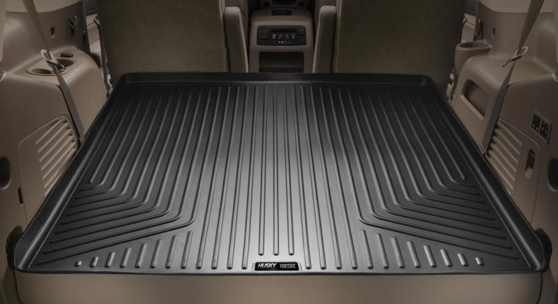 Husky Liners 2022 Nissan Pathfinder (Folds Up/Down w/3rd Row) WeatherBeater Cargo Liner - Blk