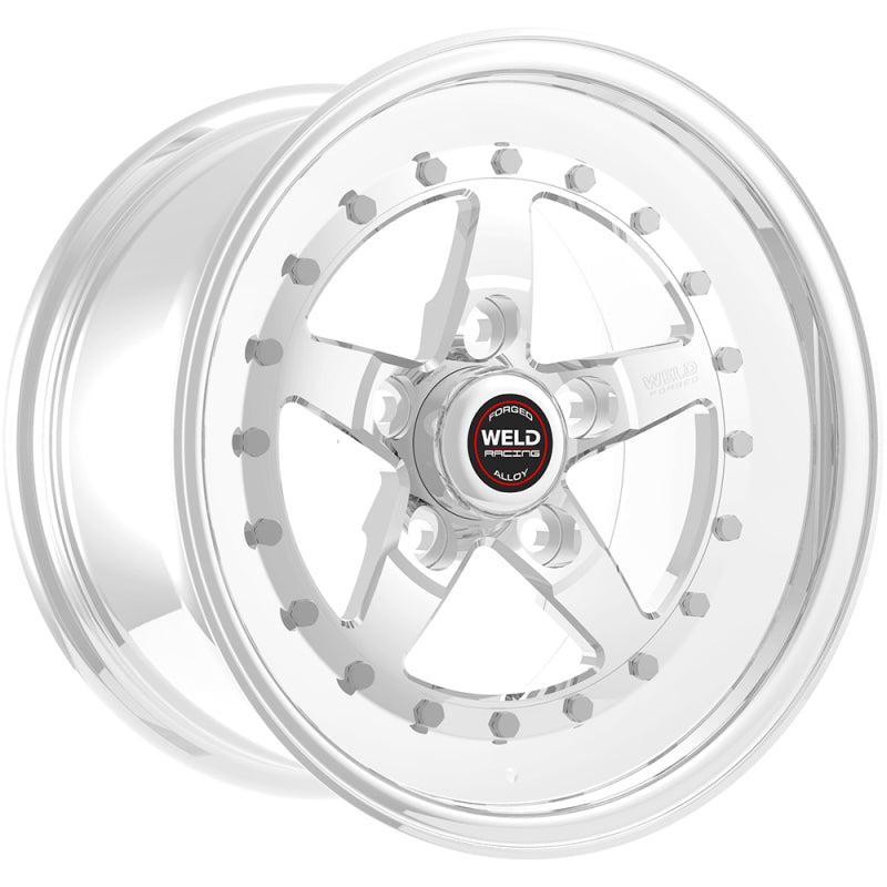 Weld Weldstar 15x9 / 5x4.5 BP / 5.5in. BS Polished Wheel - Non-Beadlock