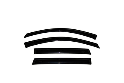 AVS 99-16 Ford F-250 Super Duty Supercrew Ventvisor Outside Mount Window Deflectors 4pc - Smoke