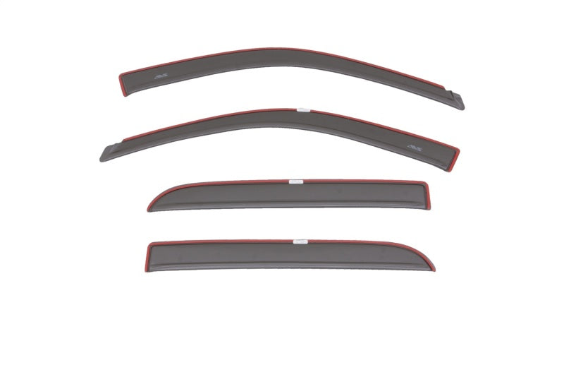 AVS 16-18 Dodge RAM 1500 Crew Cab Ventvisor Color Match Deflectors 4pc - Granite Crystal Metallic