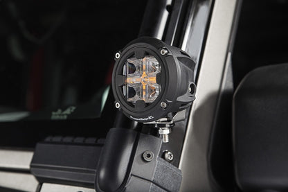 Rugged Ridge Round LED Light 3.5in Combo High/Low Beam