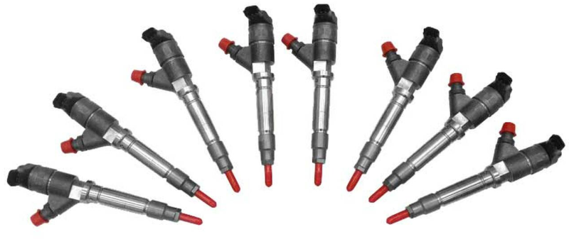 Exergy 07.5-10 Chevrolet Duramax 6.6L LMM Reman Sportsman Injector - Set of 8