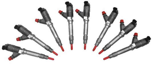 Exergy 11-16 Chevrolet Duramax 6.6L LML Reman 45% Over Injector - Set of 8