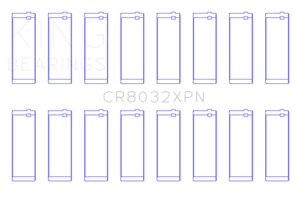 King Chrysler 345/370 16v Connecting Rod Bearing Set