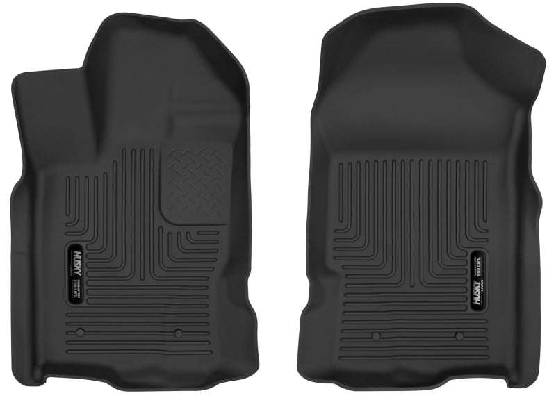 Husky Liners 2019+ Ford Ranger Black Front Floor Liners