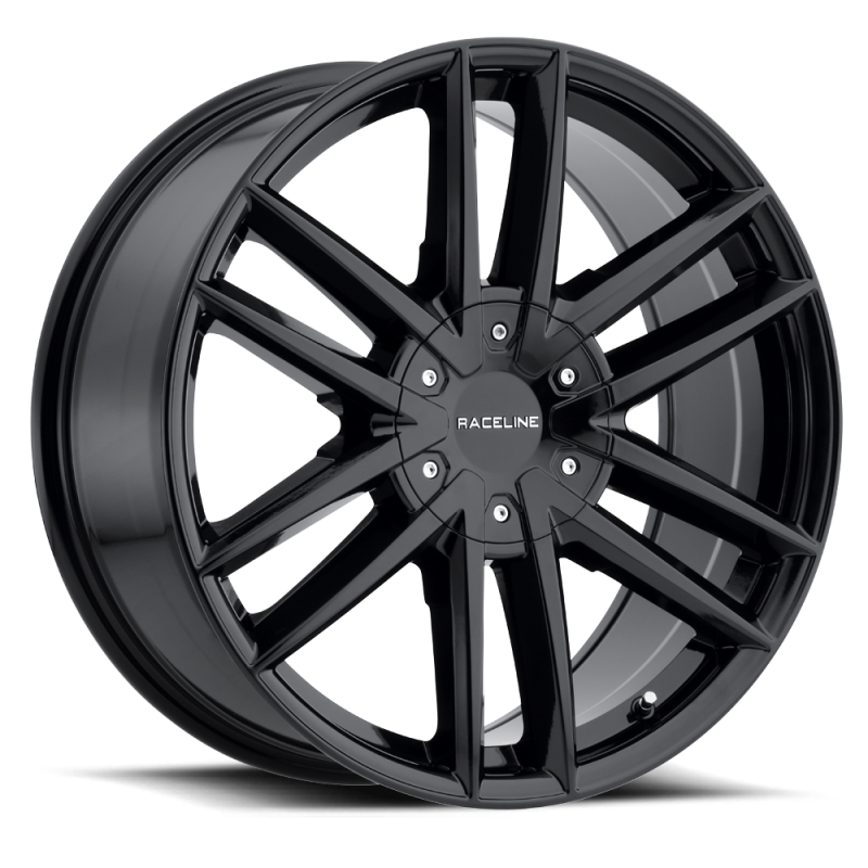 Raceline 158B Impulse 20x8.5in / 6x132/6x120 BP / 35mm Offset / 74.6mm Bore - Gloss Black Wheel