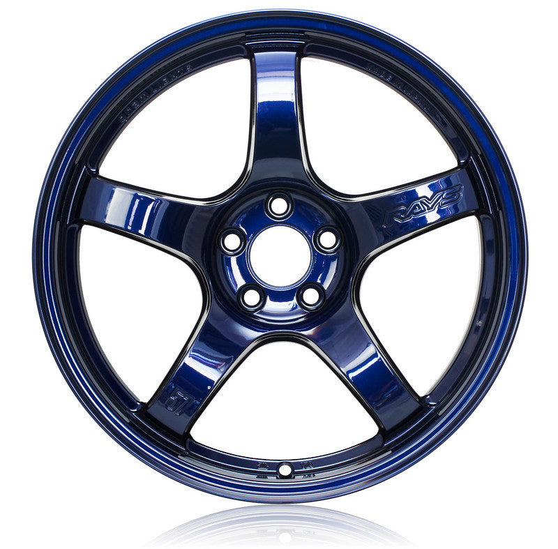 Gram Lights 57CR 18x10.5 +12 5x114.3 Eternal Blue Wheel