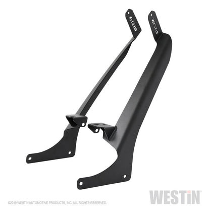 Westin 18-19 Jeep Wrangler Pillar LED Light Mount - Textured Black