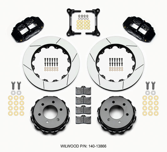 Wilwood Narrow Superlite 4R RearTruck Kit 14.25in 2012-Up Ford F150 (6 lug)