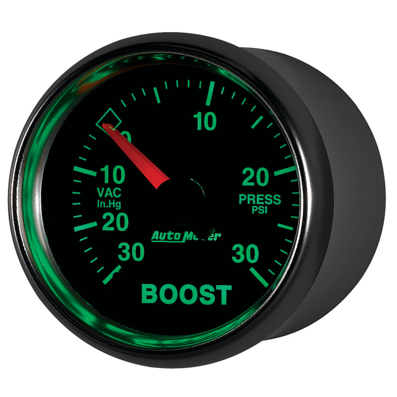 Autometer GS 30inhg-30PSI Digital Vac/Boost Gauge