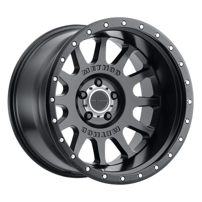 Method MR605 NV 20x9 -12mm Offset 5x150 110.5mm CB Matte Black Wheel