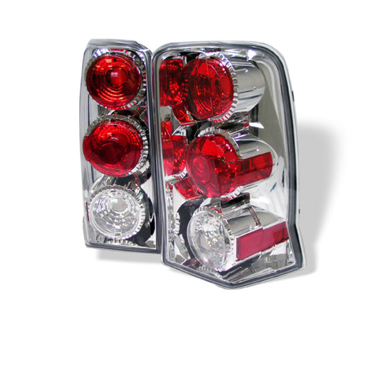 Spyder Cadillac Escalade SUV (Not EXT)02-06 Euro Style Tail Lights Chrome ALT-YD-CE02-C