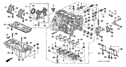 Honda - Side Cover Dowel Pin (10x16)