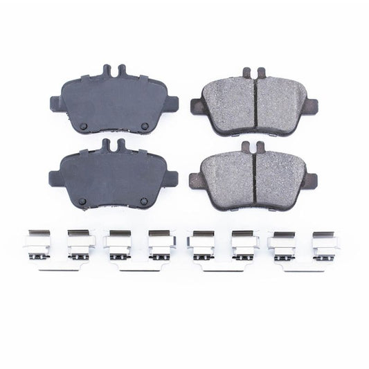 Power Stop 17-19 Infiniti QX30 Rear Z17 Evolution Ceramic Brake Pads w/Hardware