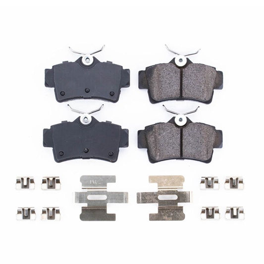 Power Stop 94-01 Ford Mustang Rear Z17 Evolution Ceramic Brake Pads w/Hardware