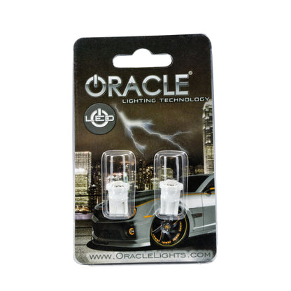 Oracle T10 1 LED 3-Chip SMD Bulbs (Pair) - Blue SEE WARRANTY