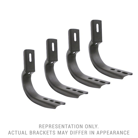 Go Rhino 19-20 Ford Ranger Brackets for OE Xtreme Cab Length SideSteps