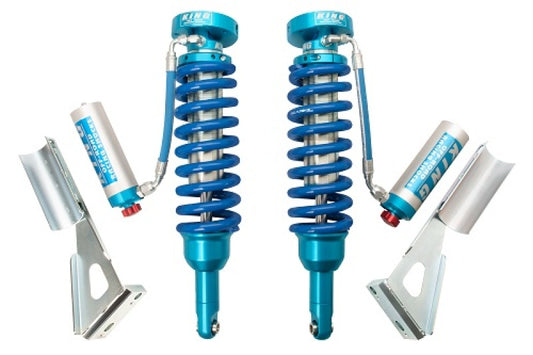 King Shocks 03-09 Toyota Land Cruiser 120 Front 2.5 Dia Remote Res Coilover w/Adjuster (Pair)