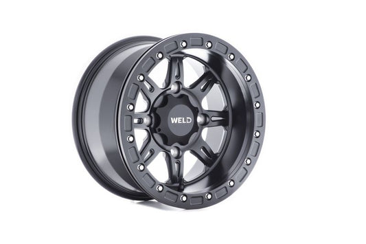 Weld UTV RF Series Cheyenne U510 15x10 Cheyenne Beadlock 4x156 5BS Satin BLK