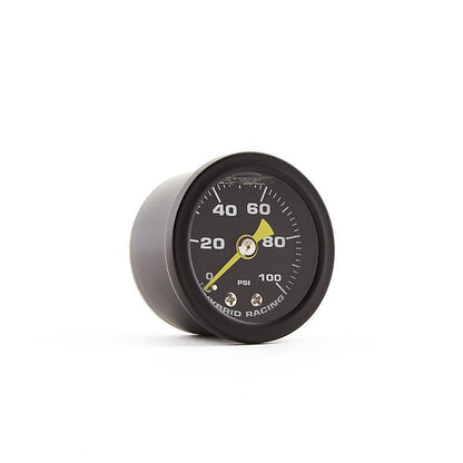 Hybrid Racing Liquid Filled Fuel Pressure Gauge (Universal)