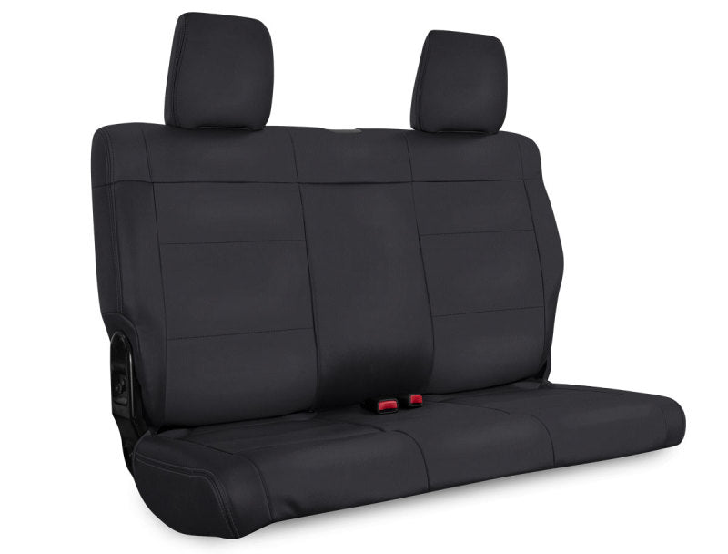 PRP 08-10 Jeep Wrangler JKU Rear Seat Cover/4 door - All Black