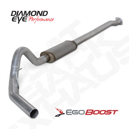 Diamond Eye KIT 3 1/2in Catback Single GAS AL FORD 3.5L F150 RAPTOR 11-13