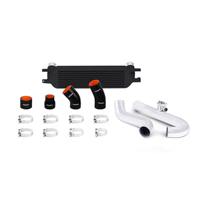 Mishimoto 2015 Ford Mustang EcoBoost Performance Intercooler Kit - Black Core Polished Pipes