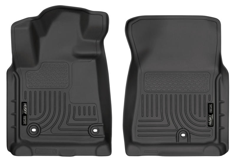 Husky Liners 2012 Toyota Tundra/Sequoia WeatherBeater Black Floor Liners