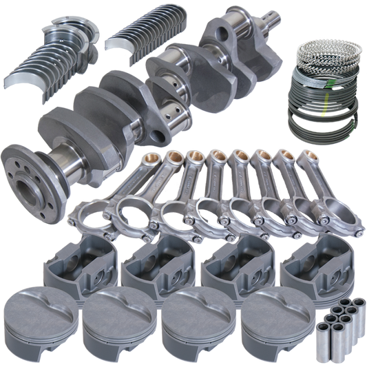 Eagle Chevy Pro Street 383 Rotating Assembly 4140 Crankshaft w/ 4340 I Beam Rods & Flat Top Pistons